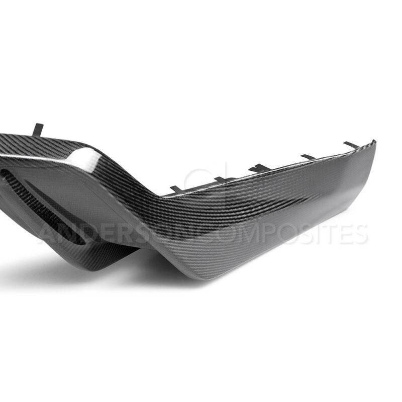 Chevrolet Camaro ZL1 1LE Rear Diffuser - Anderson Composites - Type-AZ - carbon fiber - `17-`21